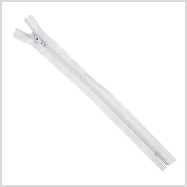 Regular Zipper 9" by YKK - 316 Light Gray