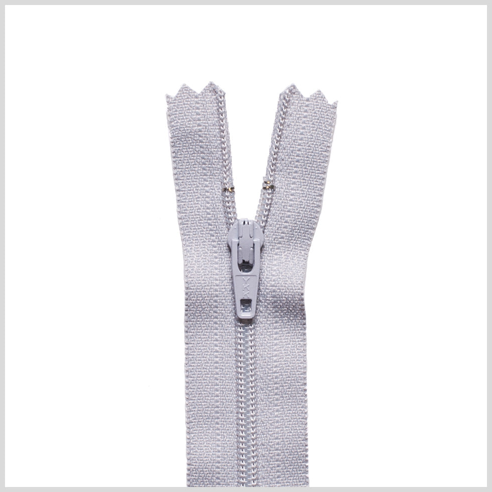 Regular Zipper 9" by YKK - 336 Pale Gray
