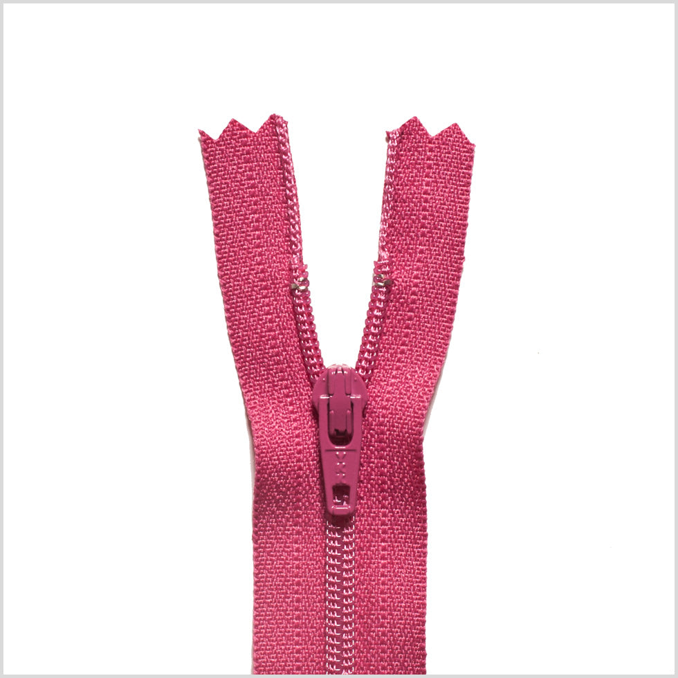 Regular Zipper 9" by YKK - 354 Magenta