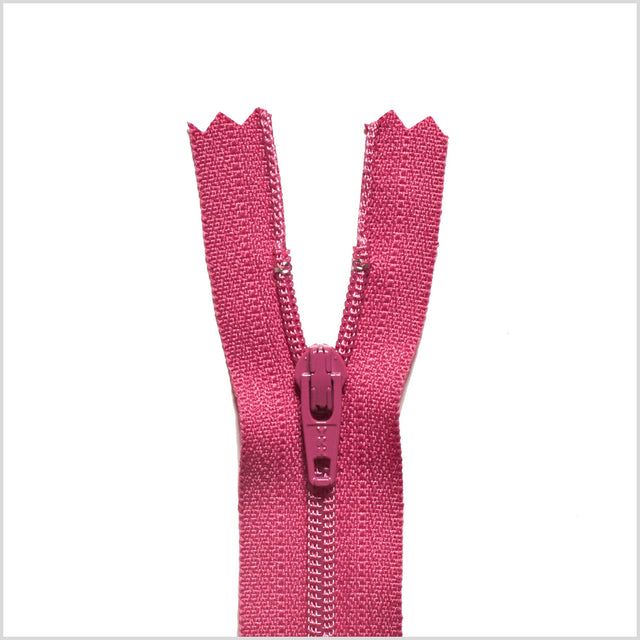 Regular Zipper 9" by YKK - 354 Magenta