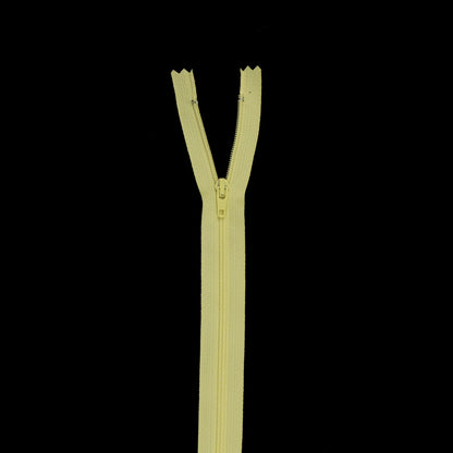 Regular Zipper 9" by YKK - 503 Pale Yellow