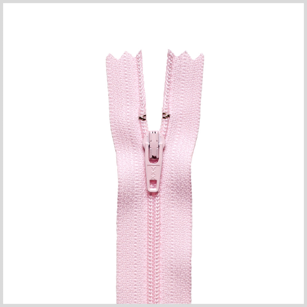 Regular Zipper 9" by YKK - 511 Pale Pink