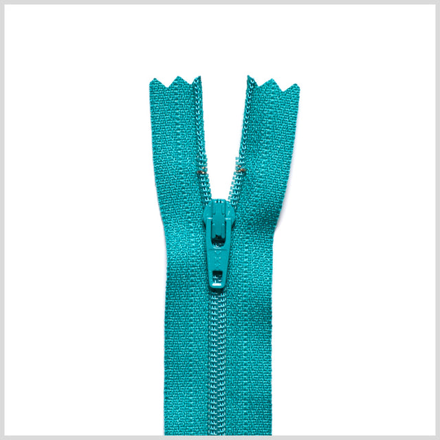 Regular Zipper 9" by YKK - 539 Turquoise