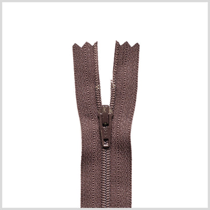 Regular Zipper 9" by YKK - 570 Dusted Brown