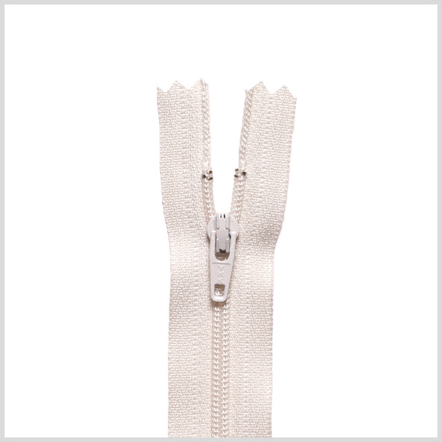 Regular Zipper 9" by YKK - 571 Bone