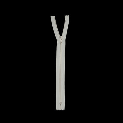 Regular Zipper 9" by YKK - 801 Winter White Detail