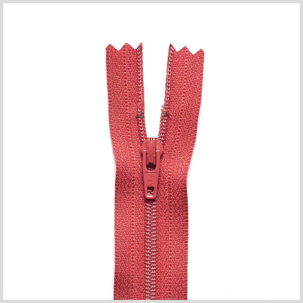 Regular Zipper 9" by YKK - 818 Red