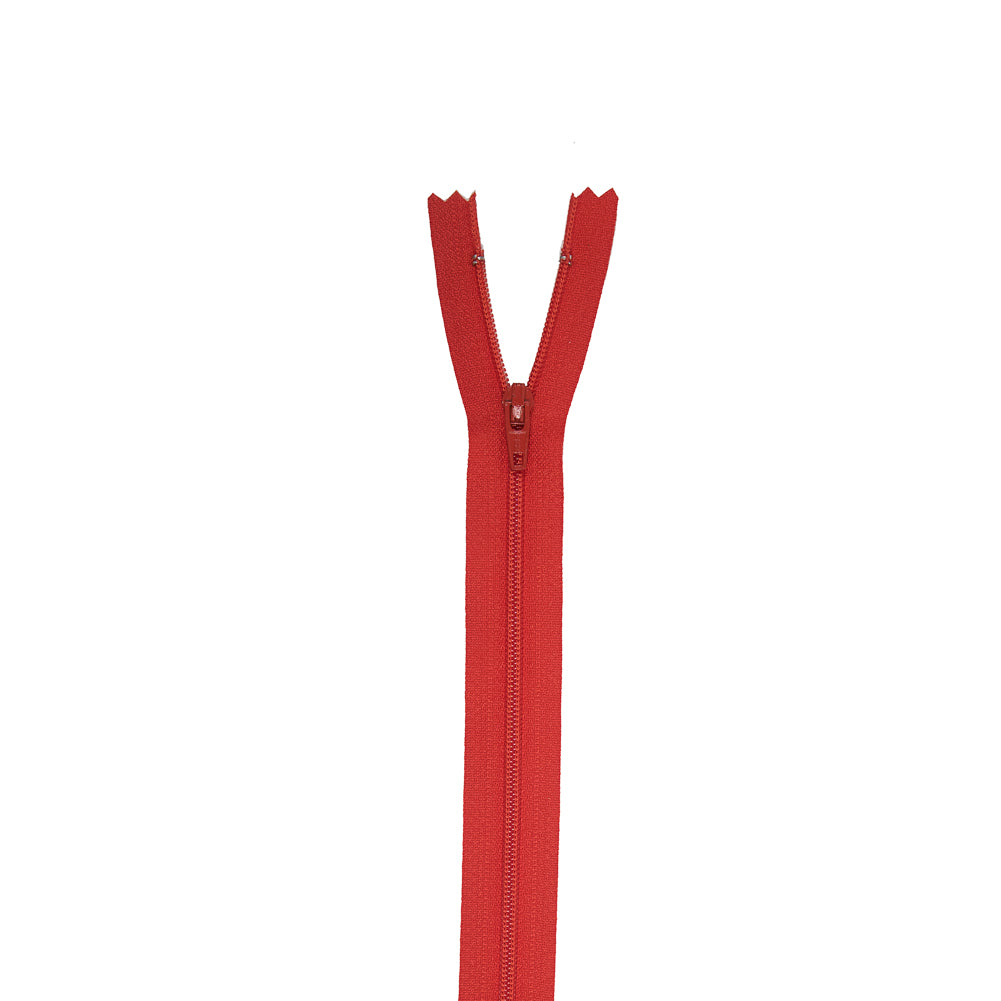 Regular Zipper 9" by YKK - 819 Senega Red
