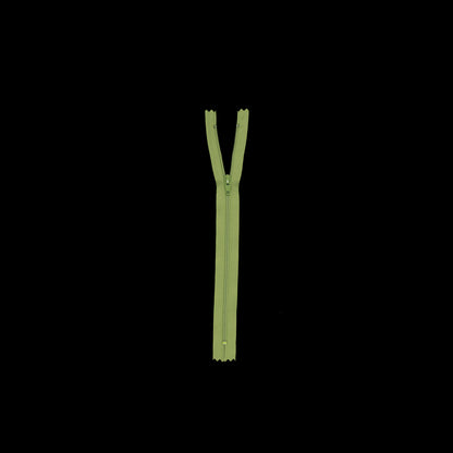 Regular Zipper 9" by YKK - 827 Macaw Green Detail