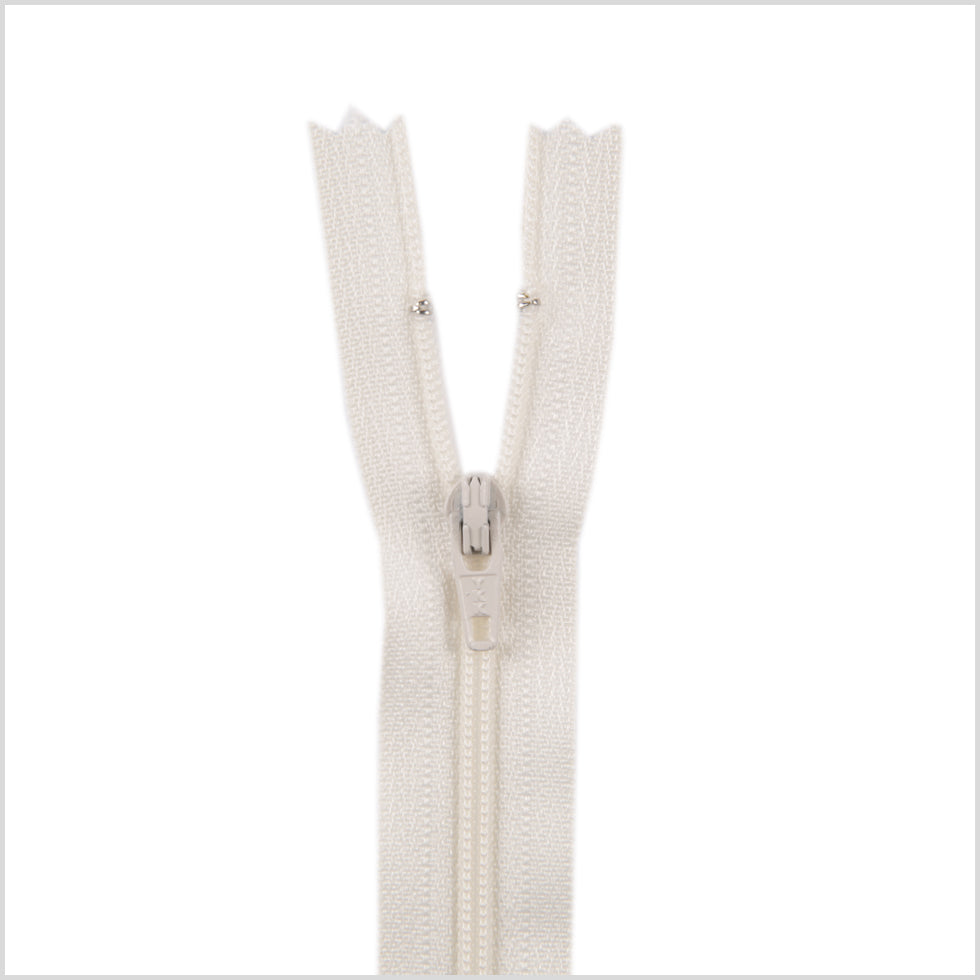 Regular Zipper 9" by YKK - 841 Off-White