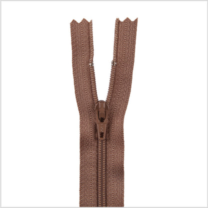 Regular Zipper 9" by YKK - 854 Brown Olive