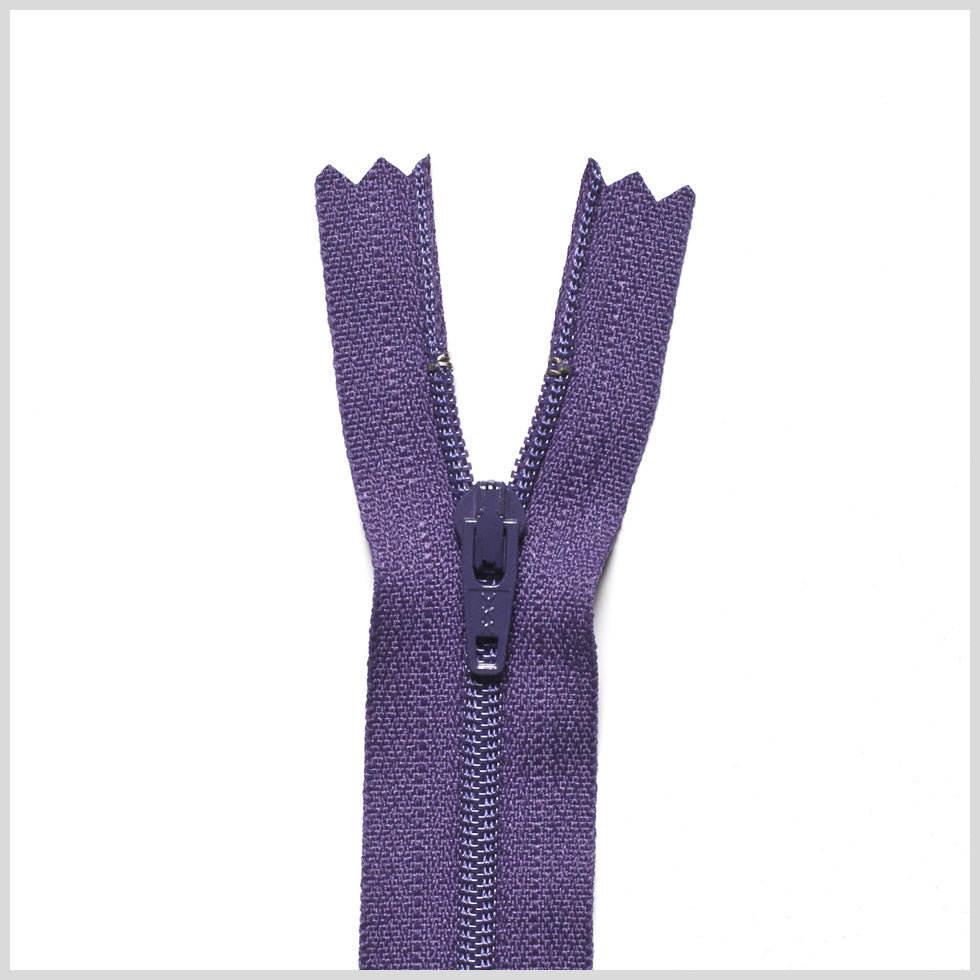 Regular Zipper 9" by YKK - 866 Aubergine