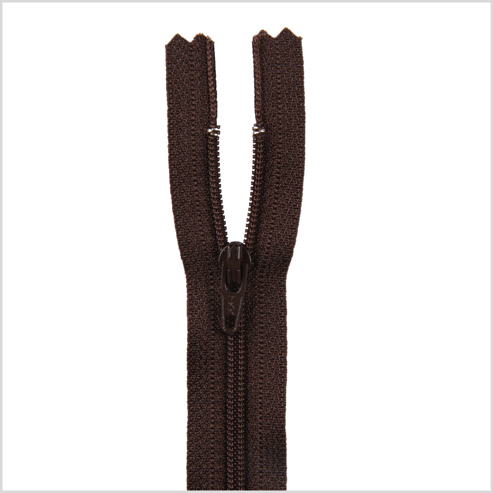Regular Zipper 9" by YKK - 868 Rich Brown