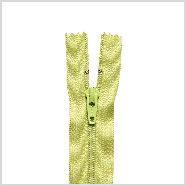 Regular Zipper 9" by YKK - 874 Lime