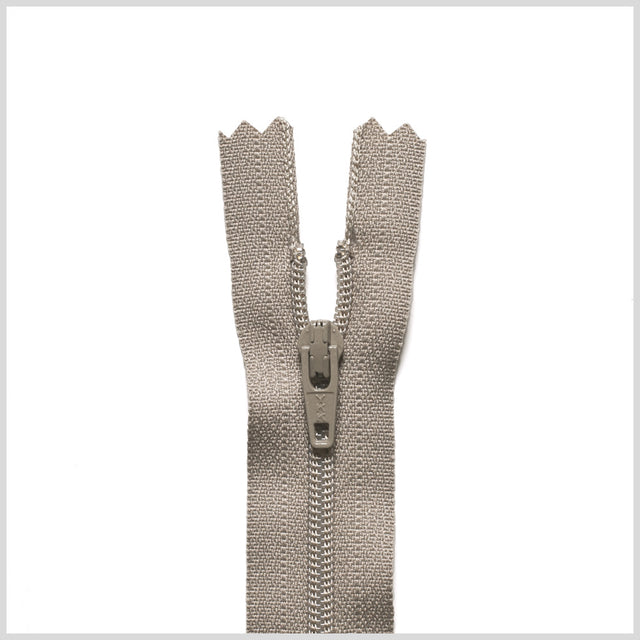 Regular Zipper 9" by YKK - 884 Stone