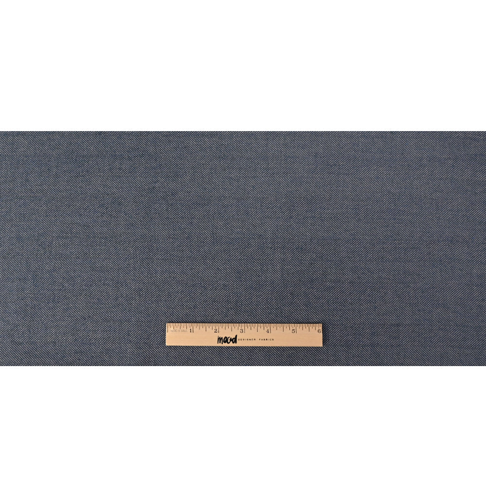 Switch Herringbone Twill by Sunbrella - Denim Full