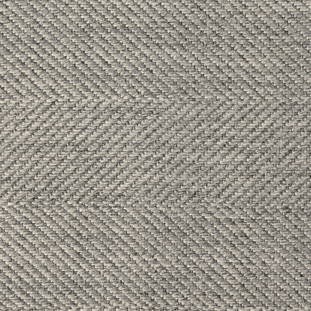 Switch Herringbone Twill by Sunbrella - Silver Detail