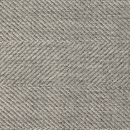 Switch Herringbone Twill by Sunbrella - Silver Detail