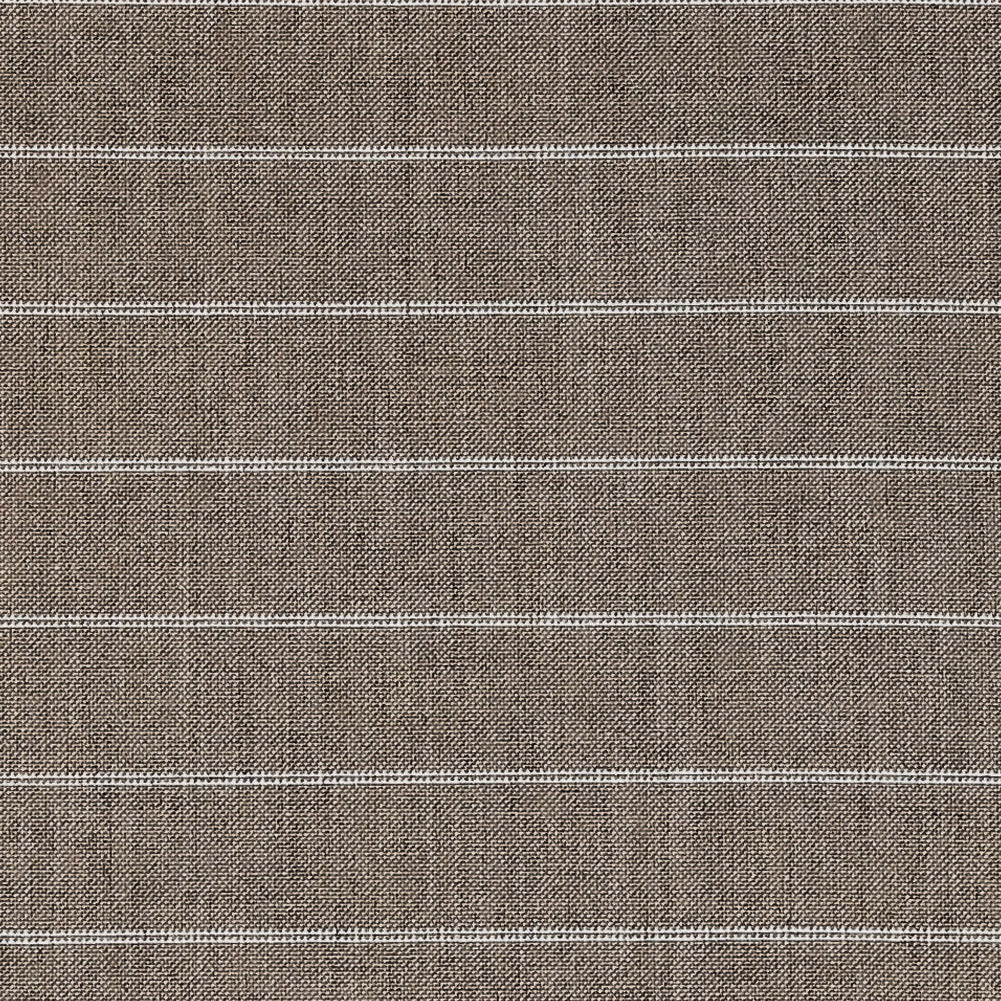 Ticking Striped Canvas by Sunbrella - Dove Detail