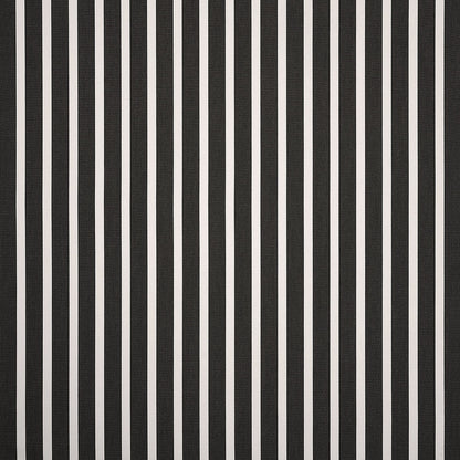 Shore Upholstery Woven by Sunbrella - Classic Black and White Stripes