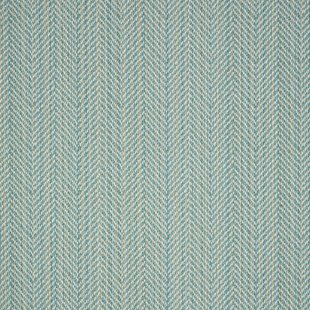 Fusion Posh Herringbone Woven by Sunbrella - Aqua