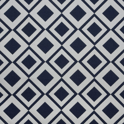 Fusion Savvy Geometric Jacquard by Sunbrella - Indigo