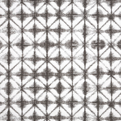 MIdori Upholstery Jacquard by Sunbrella - Stone Shibori Diamonds