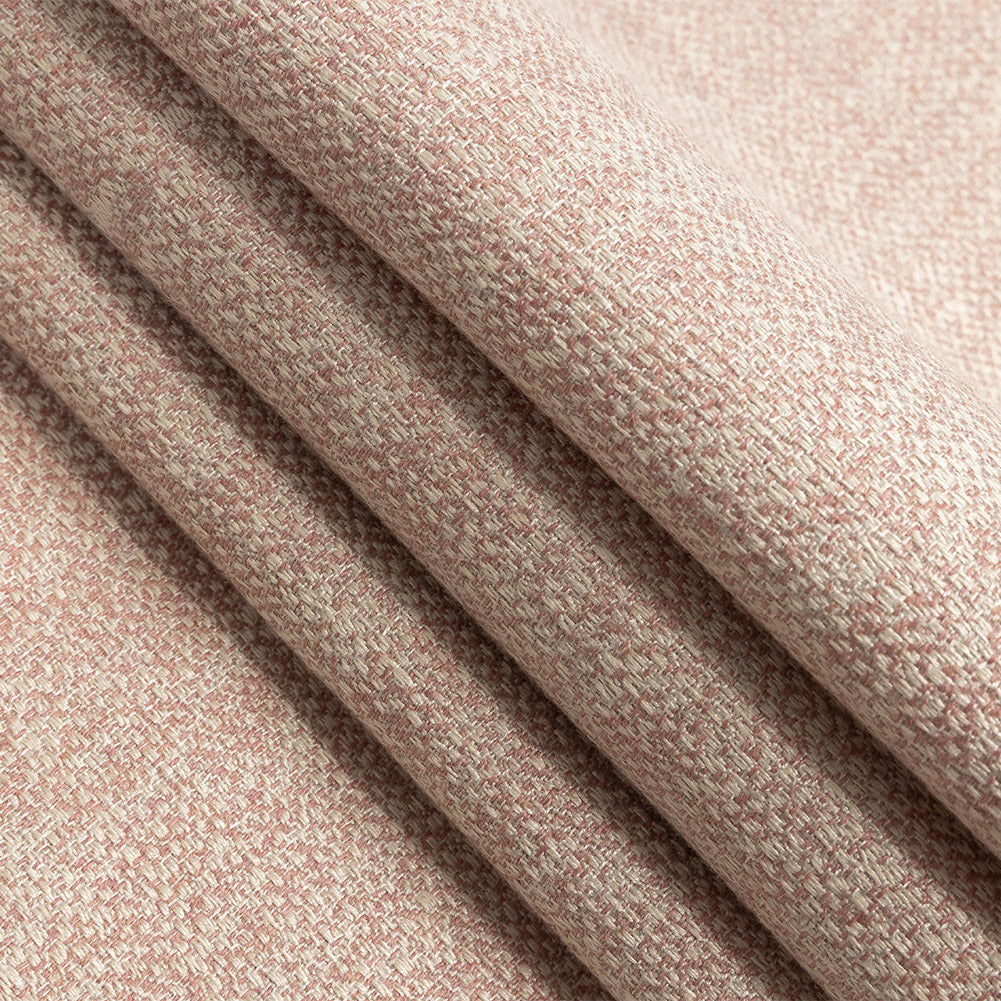 Fusion Chartres Textured Woven by Sunbrella - Rose Folded