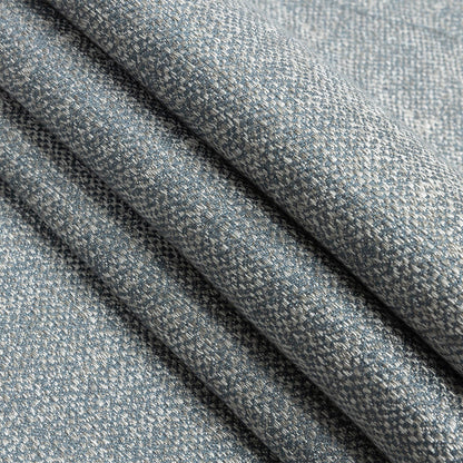 Fusion Chartres Textured Woven by Sunbrella - Rainfall Folded