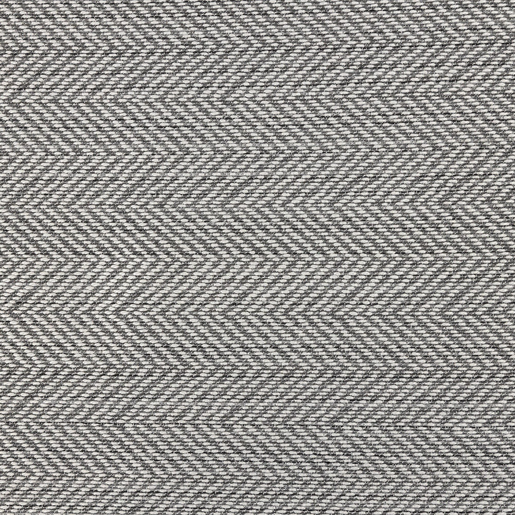 Fusion Posh Herringbone Woven by Sunbrella - Granite