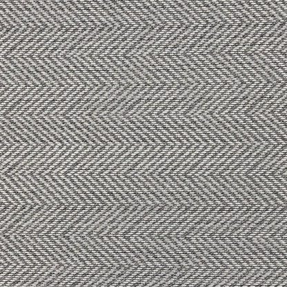 Fusion Posh Herringbone Woven by Sunbrella - Granite