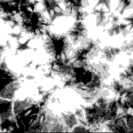 a black and white abstract tie-dye pattern