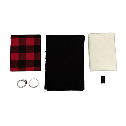 Flannel Travel Accessories Sewing Kit Full