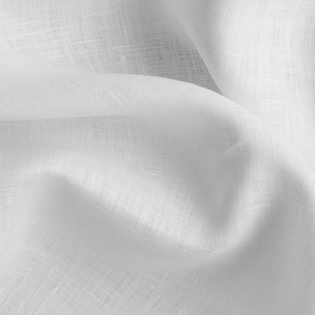 A close up of a white fabric with a very thin pattern