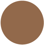 Solid brown color swatch