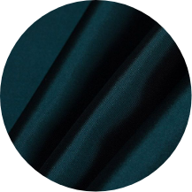 A close up of a black cloth with a black stripe