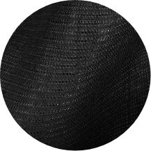 A black ball with a black background and a white background