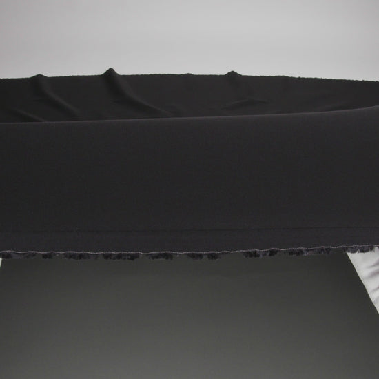Rag & Bone Black Stretch Rayon Pique - Image 5 of 5