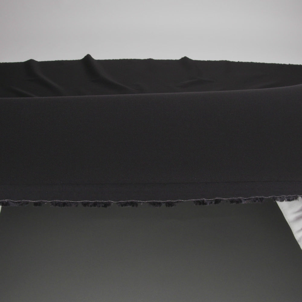 Rag & Bone Black Stretch Rayon Pique - Image 5 of 5