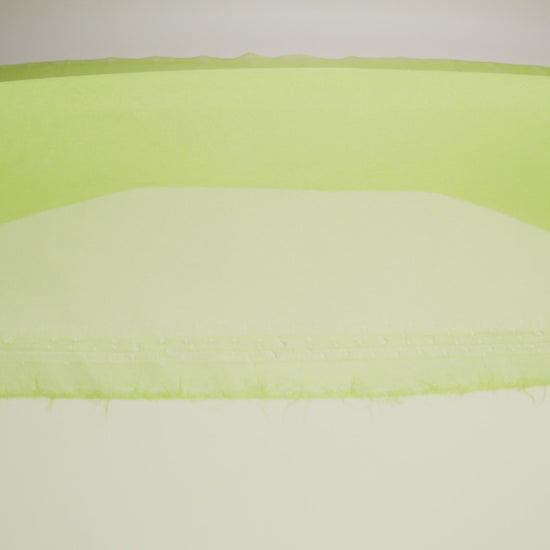 Polyester Organza - Peridot Green - Luscinia Collection by Mood - Image 6 of 7