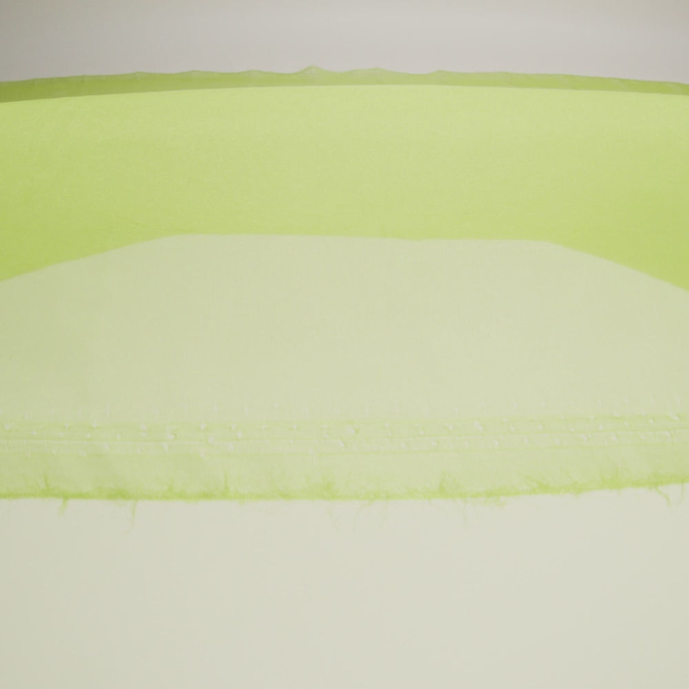 Polyester Organza - Peridot Green - Luscinia Collection by Mood - Image 6 of 7