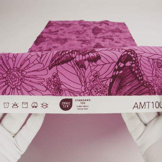 Printed Quilting Cotton by Anna Maria Textiles for Northcott - Candy Winging It Butterflies and Flowers - Indelible Ink Collection - Image 6 of 6