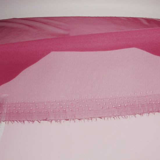 Polyester Organza - Burgundy - Luscinia Collection by Mood - Image 6 of 7