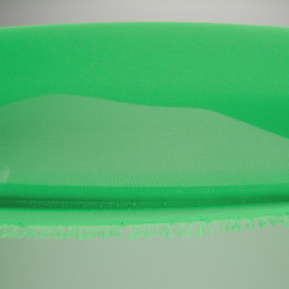 Polyester High-Multi Chiffon - Kelly Green - Netta Collection by Mood - Image 6 of 7