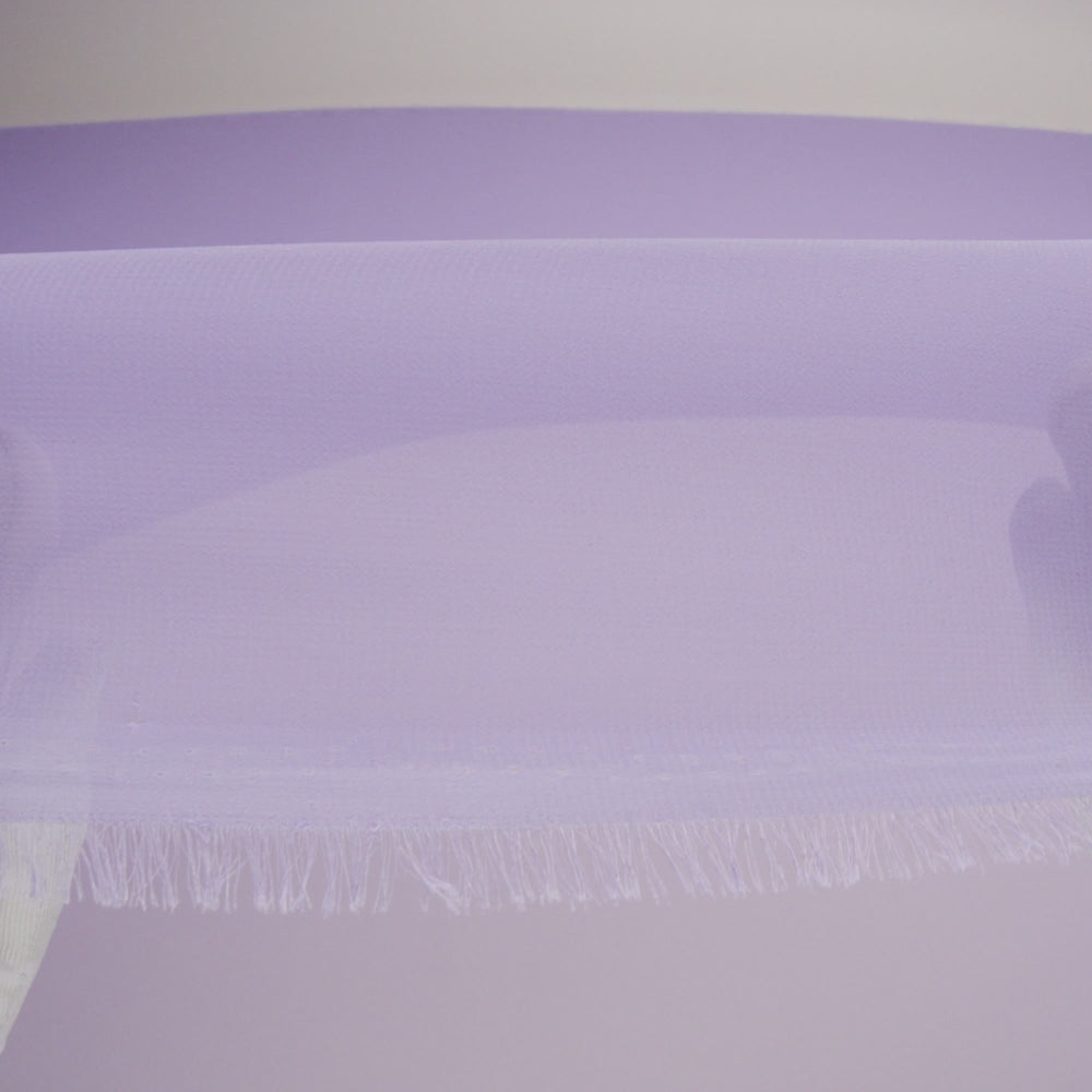 Polyester High-Multi Chiffon - Lavender - Netta Collection by Mood - Image 6 of 7