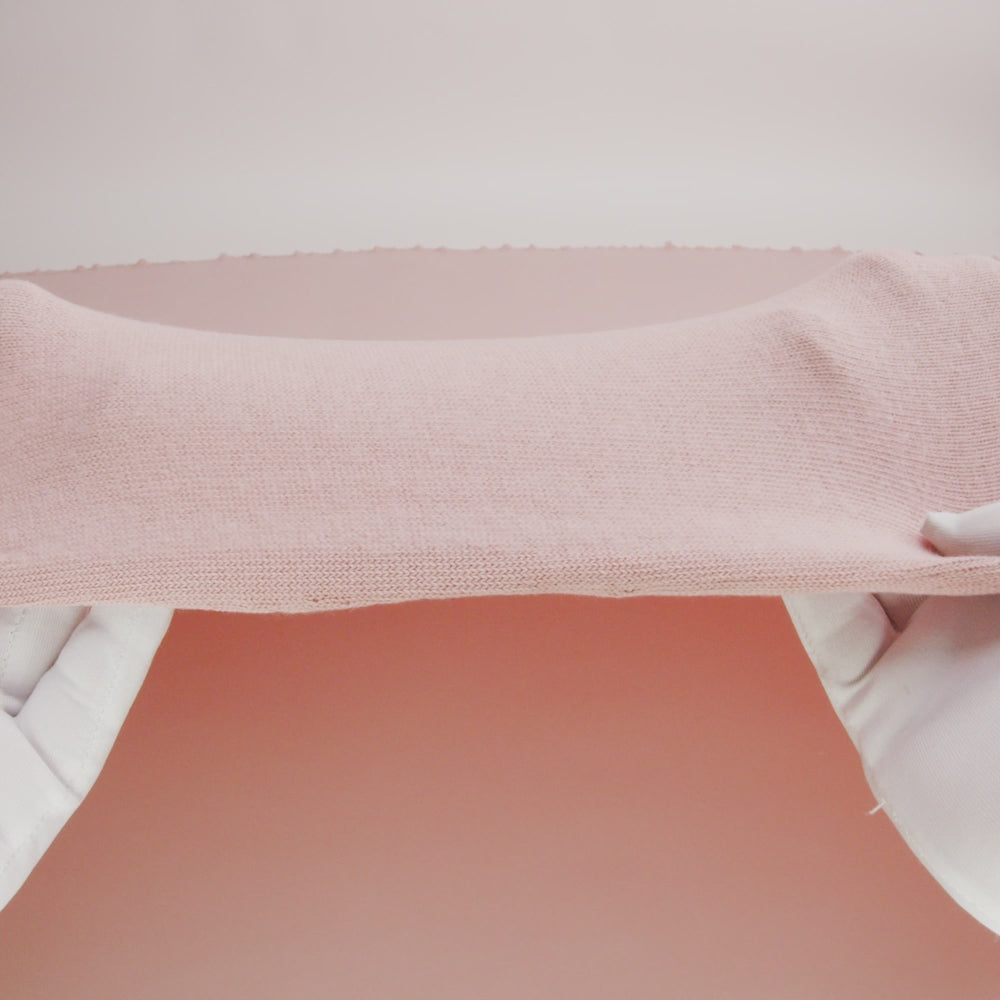 Brushed Stretch Tencel and Organic Cotton Sweater Knit - Dusty Pink - Designer Deadstock - Image 6 of 6