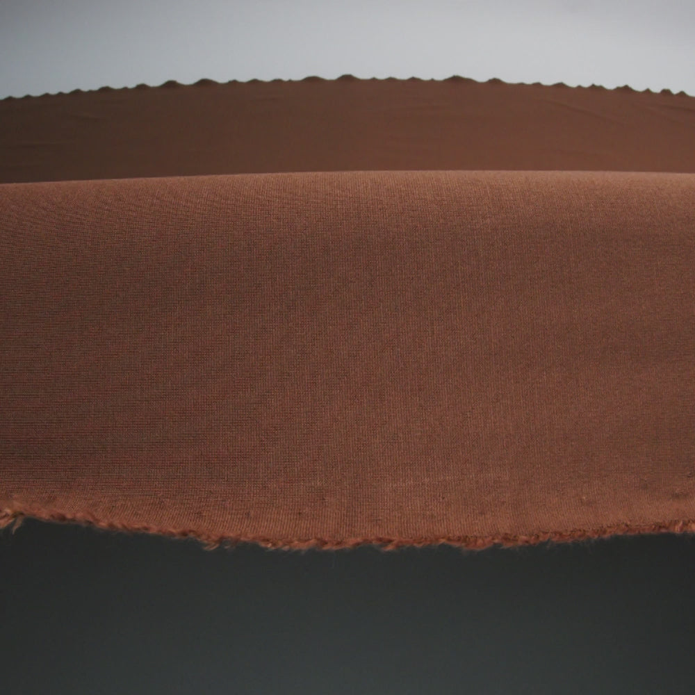 Stretch Ponte Knit - Chocolate - Papilio Collection - Image 6 of 7