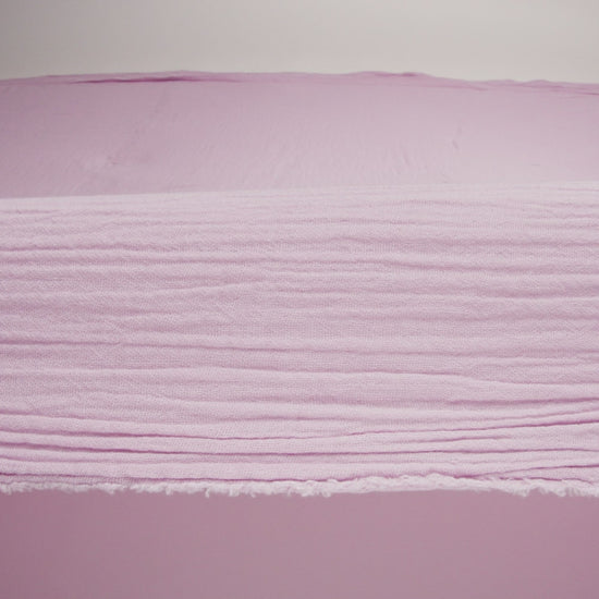 Double Cotton Gauze - Fragrant Lilac - Talamanca Collection - Image 5 of 5