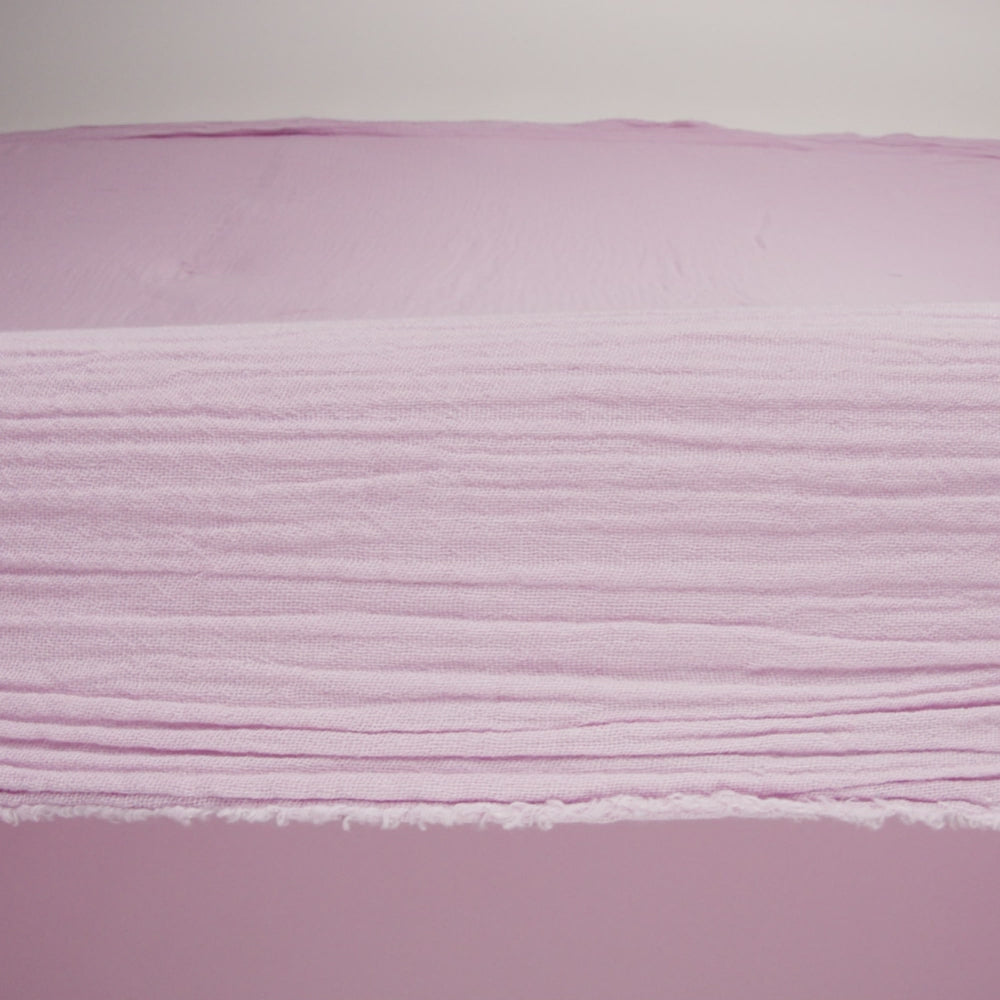 Double Cotton Gauze - Fragrant Lilac - Talamanca Collection - Image 5 of 5