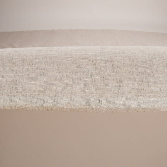 Lightweight Linen Chambray - Heathered Beige - Minerva Collection - Image 5 of 6
